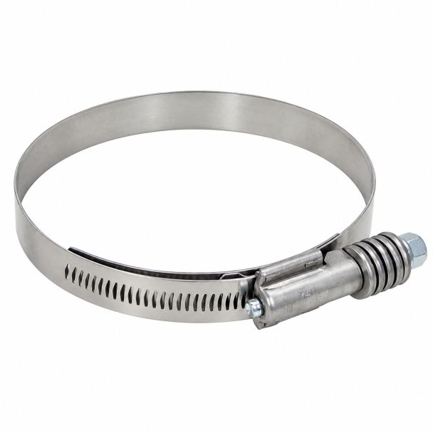 Abraçadeira Inox da Mangueira Intercooler 118x130mm - Mercedes-Benz 1935 OM366LA - LNG
