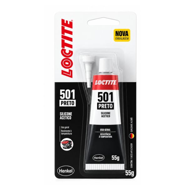 Silicone Preto Elimina Junta Loctite 2204