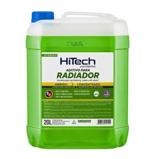 Aditivo para Radiador Híbrido Verde Concentrado Long Life 20L - Hitech