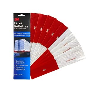 Kit com 10 Faixas Refletivas Laterais 5 LD / 5 LE - 3M