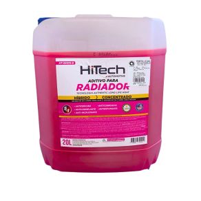 Aditivo para Radiador Híbrido Rosa Concentrado Long Life 20L - Hitech